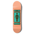 Girl McCrank 93 Til Pop Secret 8.5" x 31.75" Peach Skateboard Deck