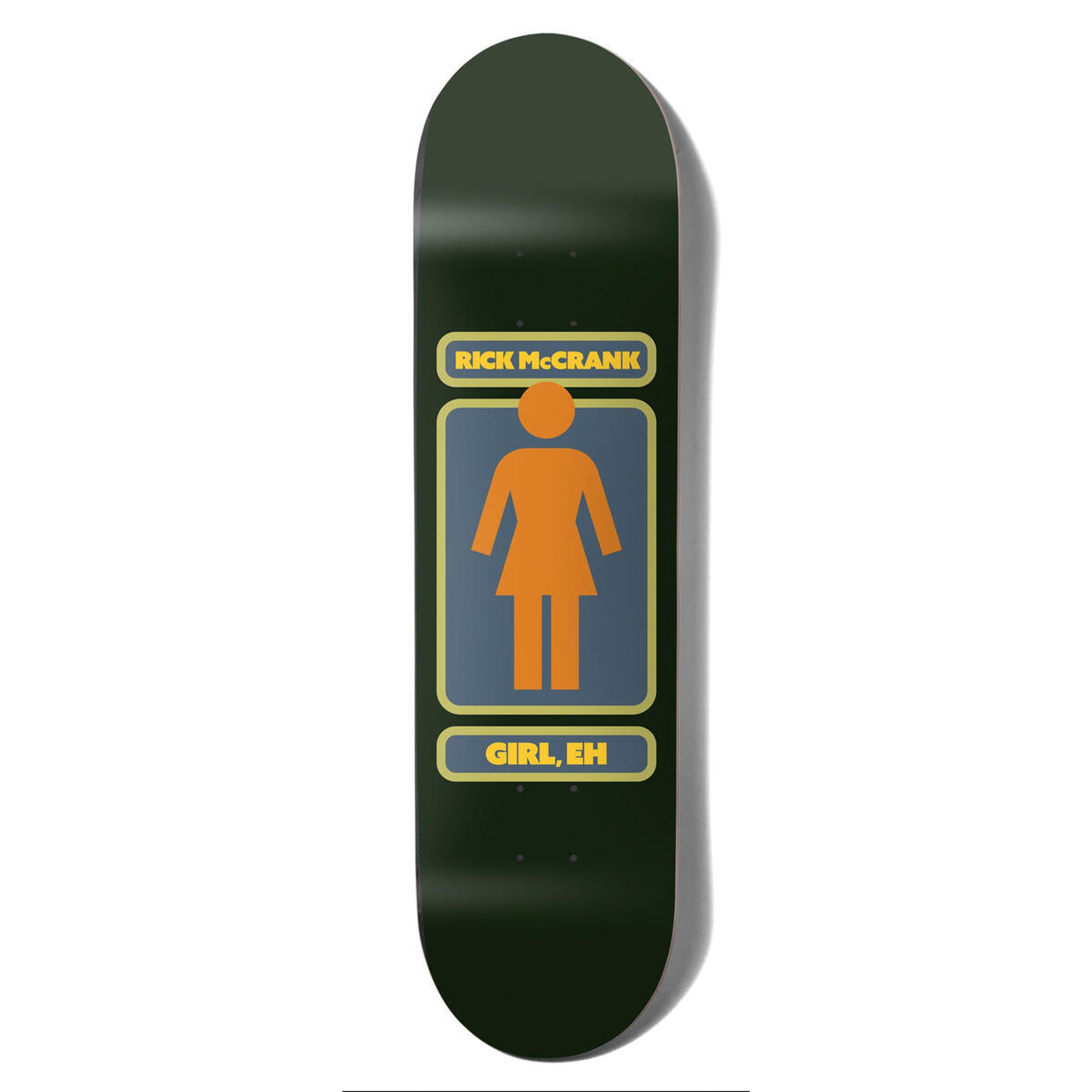 Girl McCrank 93 Til 8.5" x 31.75" Black Skateboard Deck