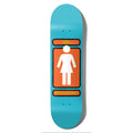 Girl Geering Hand Shakers 8.5" x 32" Blue Skateboard Deck