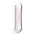 Chocolate Anderson Bar Logo 8.25" x 31.75" White Skateboard Deck