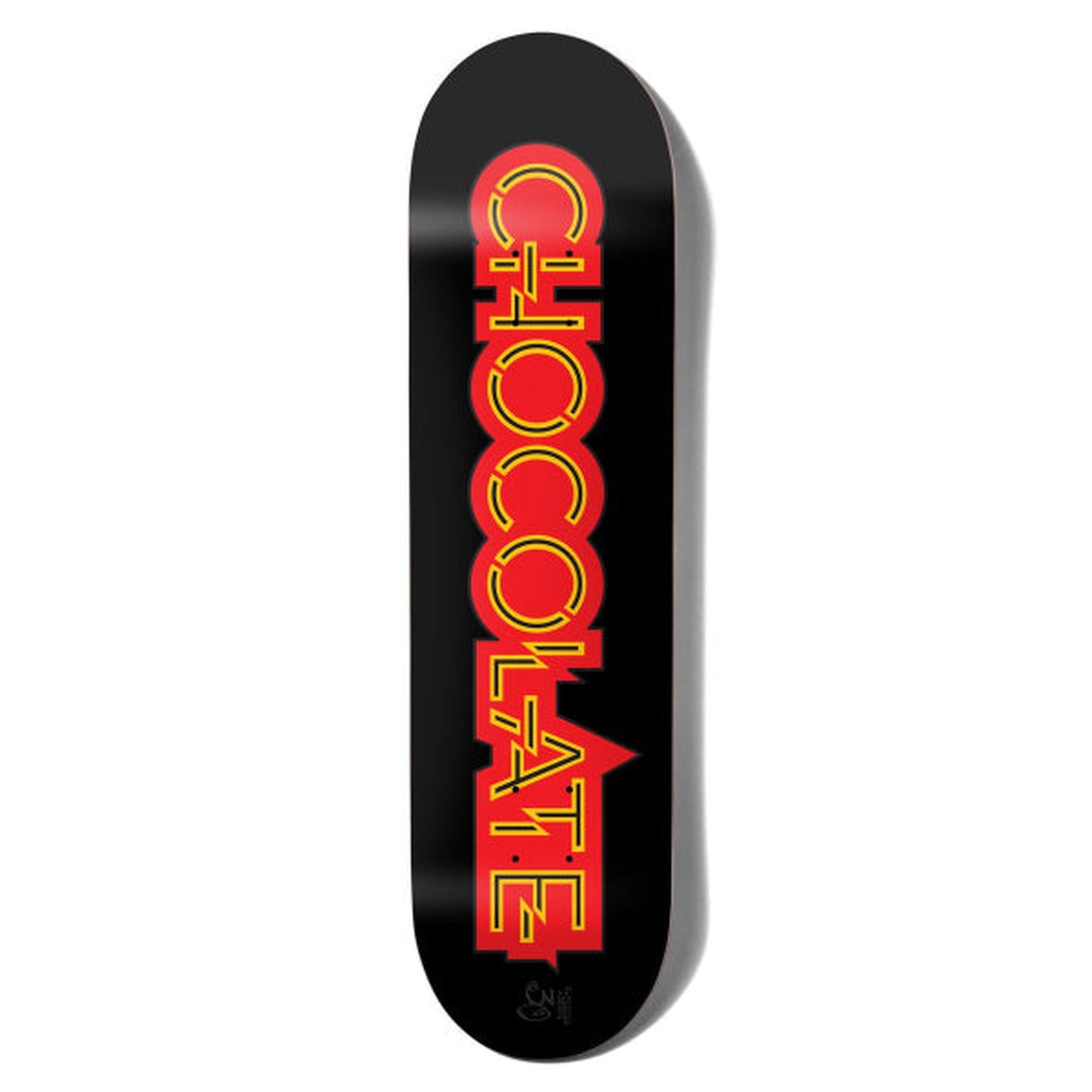 Chocolate Fernandez Parliament 8.125" x 31.625" Black Skateboard Deck