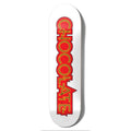 Chocolate Capps Parliament 8.25" x 31.875" White Skateboard Deck