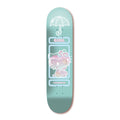 Girl x Hello Kitty 50 Pacheco 8.375" X 31.75" Teal Skateboard Deck