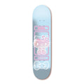 Girl x Hello Kitty 50 Brophy 8.25" X 31.875" Blue Skateboard Deck