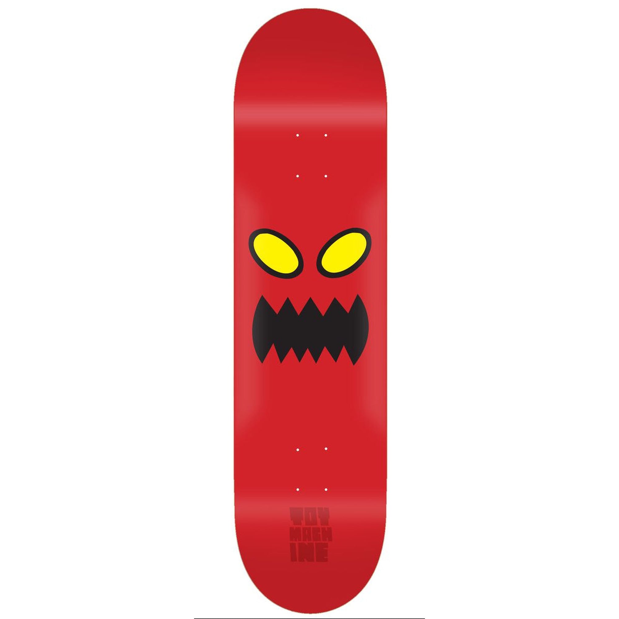 Toy Machine Monster Face 8” x 31.84" Red Skateboard Deck