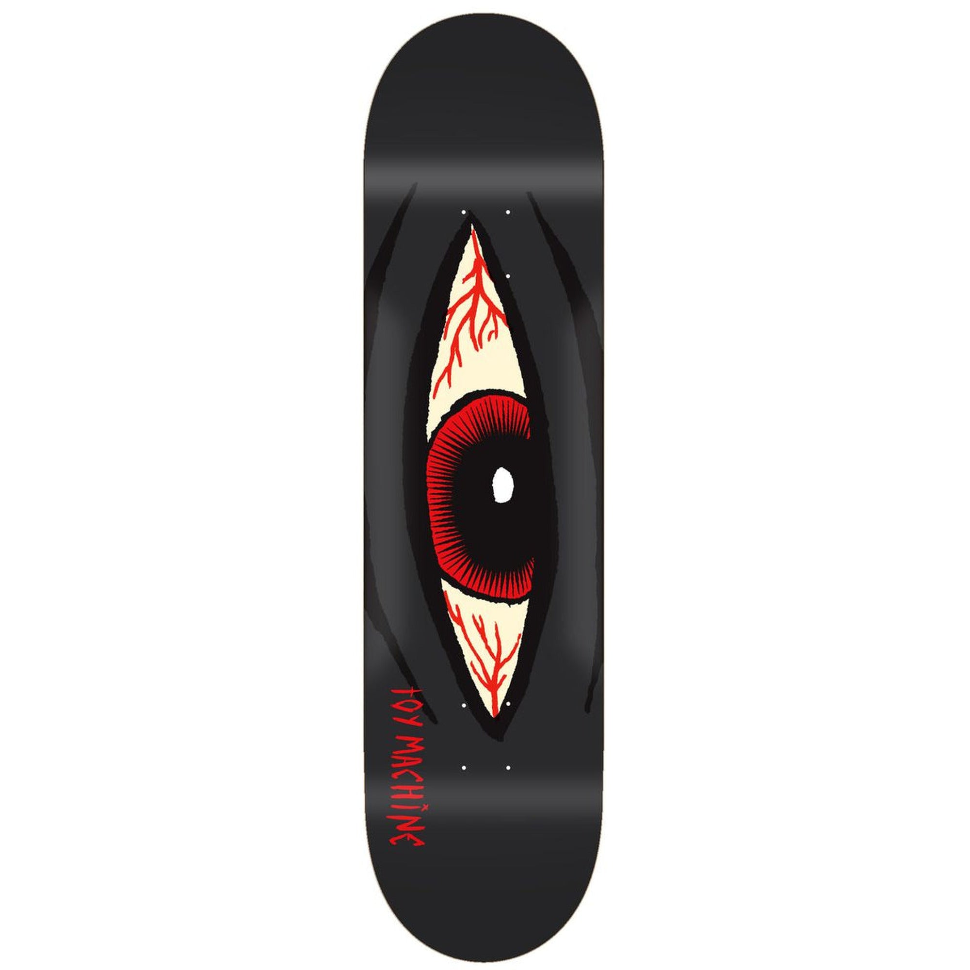 Toy Machine Sect Eye Bloodshed 8.13” x 31.95" Gray Skateboard Deck