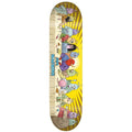 Toy Machine Last Supper 8.38” x 32.38" Yellow Skateboard Deck