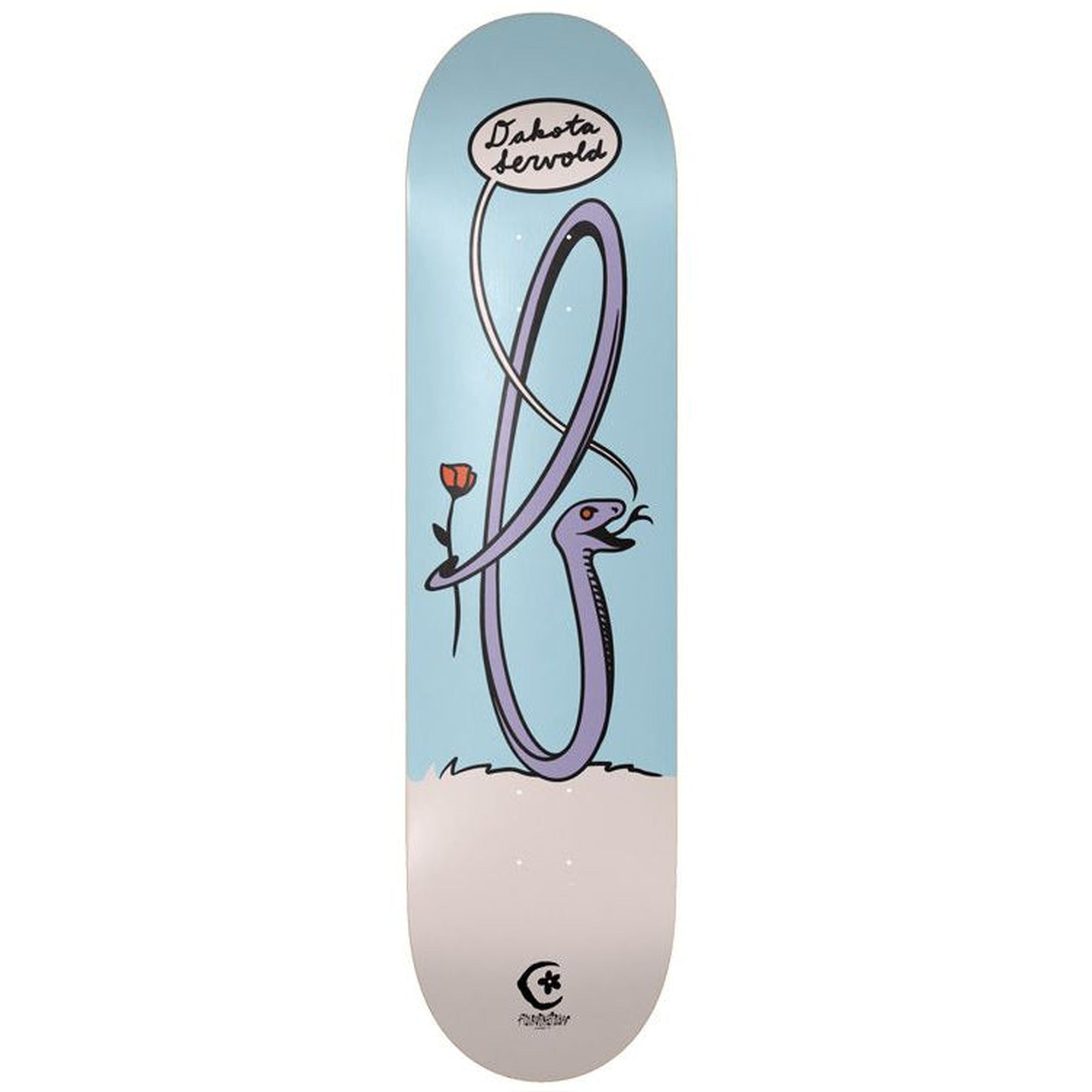 Foundation Dakota Servold Feral 8.13” x 31.63 Blue Skateboard Deck