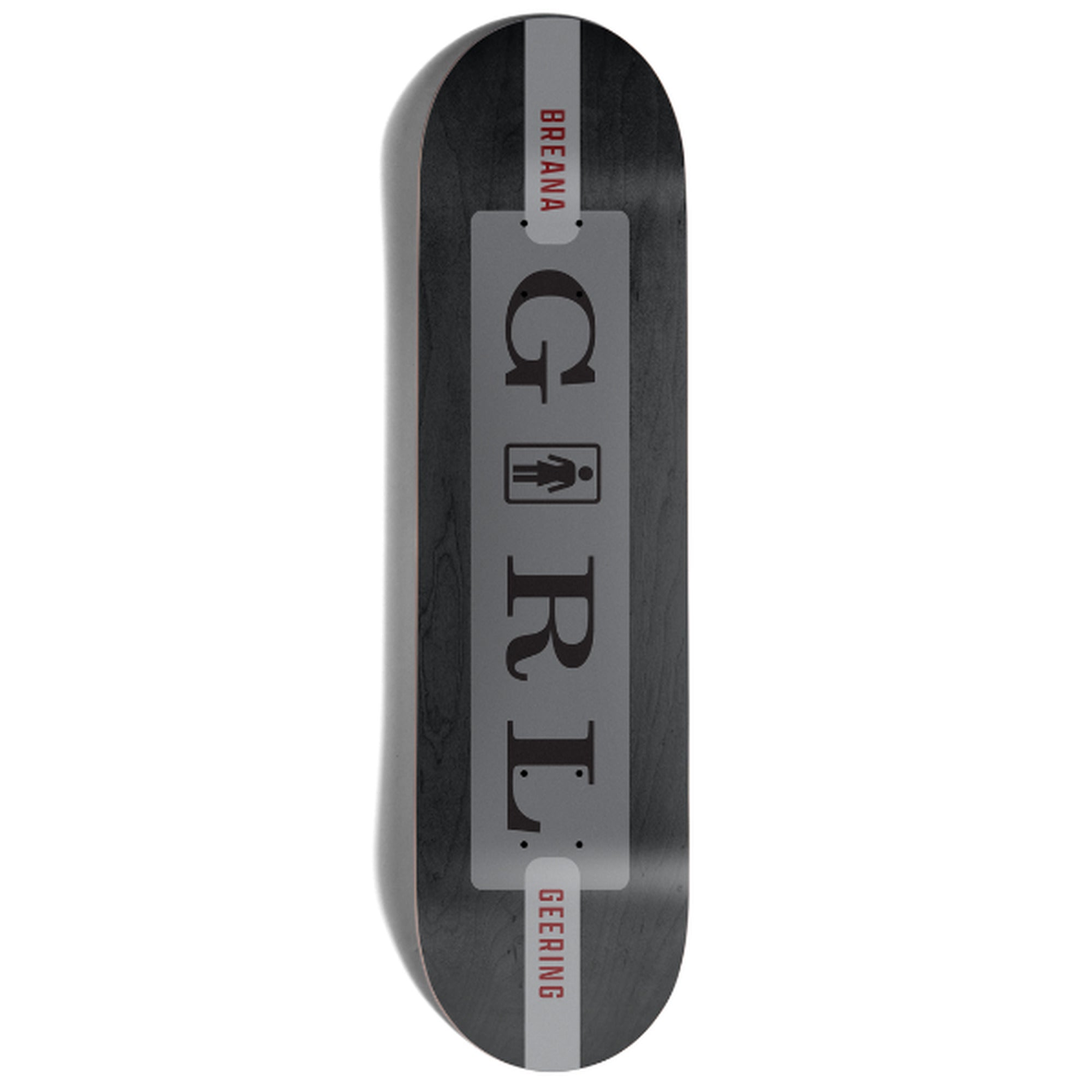 Girl Geering Serif 8.1875" X 31.5" Skateboard Deck