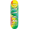 Baker Riley Hawk Watercolor 8.25” x 31.875” Multi Color Skateboard Deck