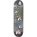 Baker Allen Calamities 8.5” x 32” Gray Skateboard Deck