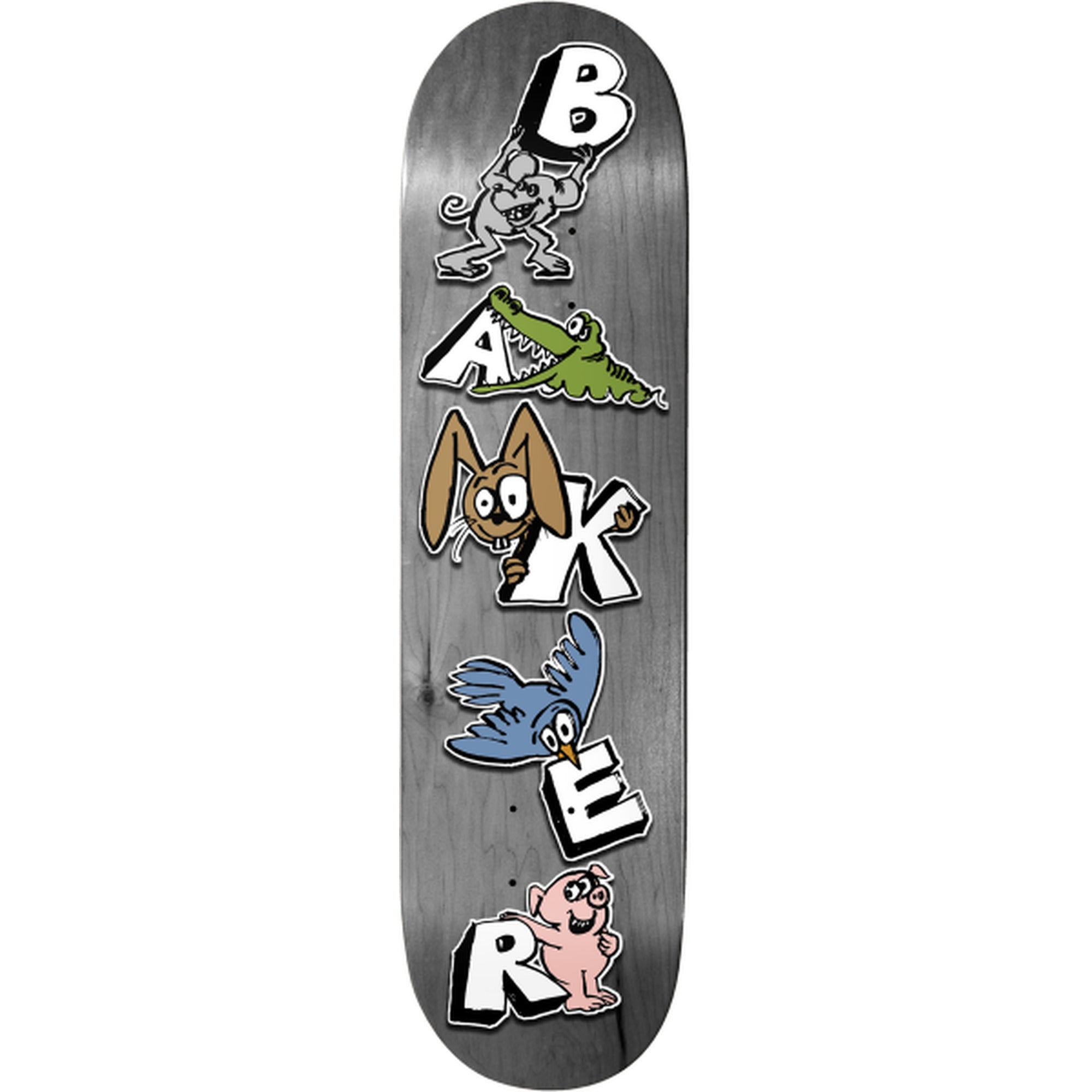 Baker Allen Calamities 8.5” x 32” Gray Skateboard Deck