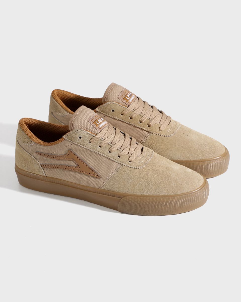 Lakai Manchester Tan/Gum Suede Skateboard Shoe