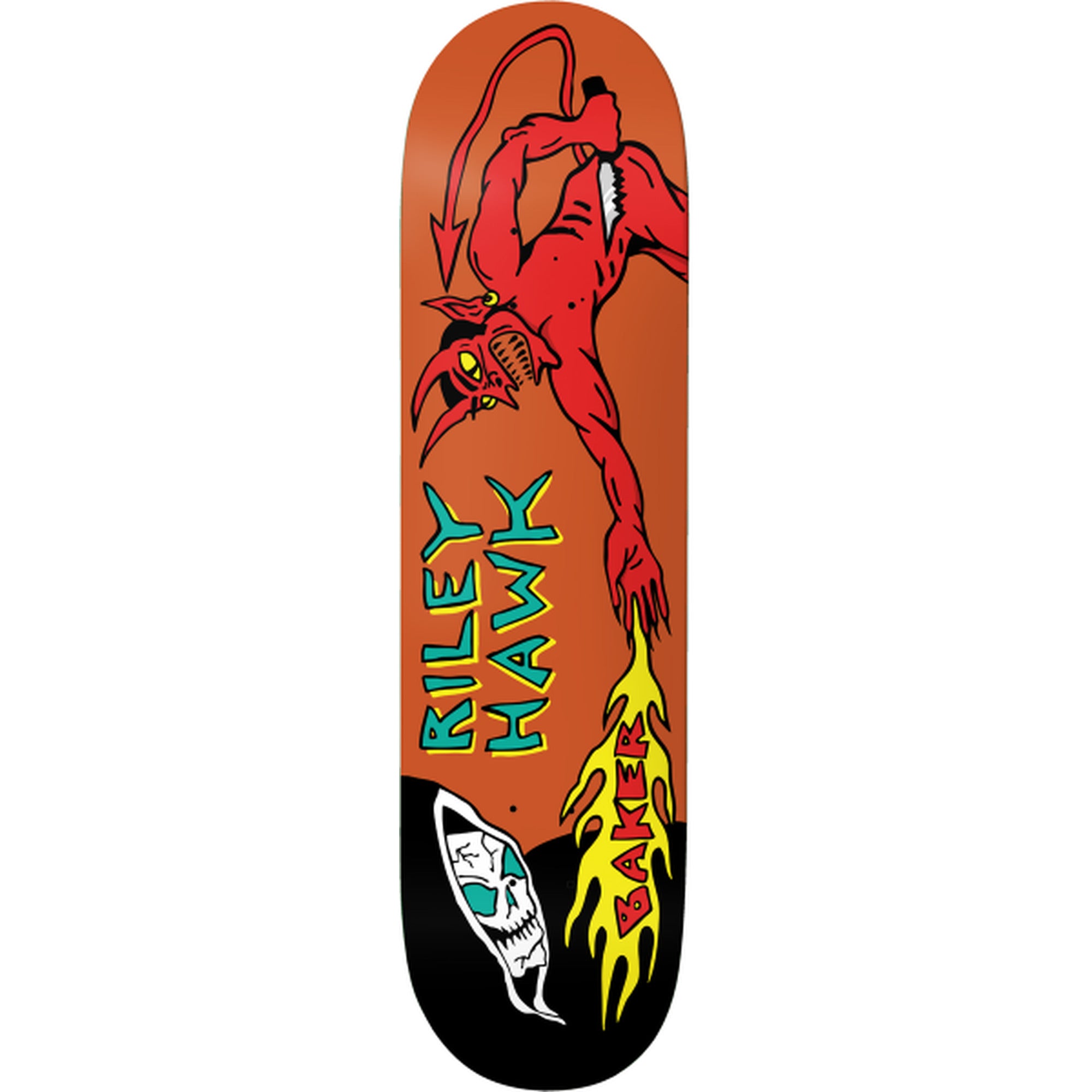 Baker Riley Hawk Evil Vs Evil 8.5" x 32" Skateboard Deck