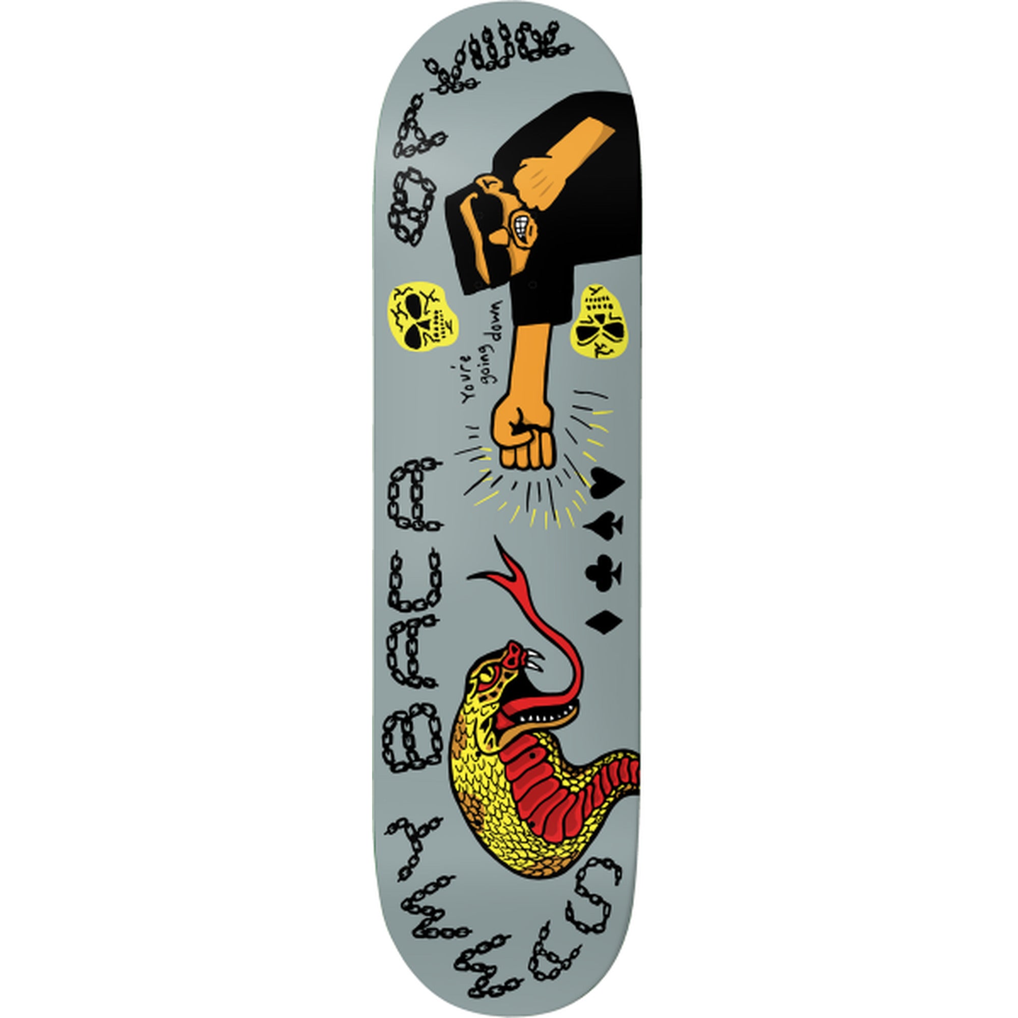 Baker Sammy Baca Going Down 8.25" x 31.875" Skateboard Deck
