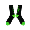 Deathwish Death TV Black Crew Socks