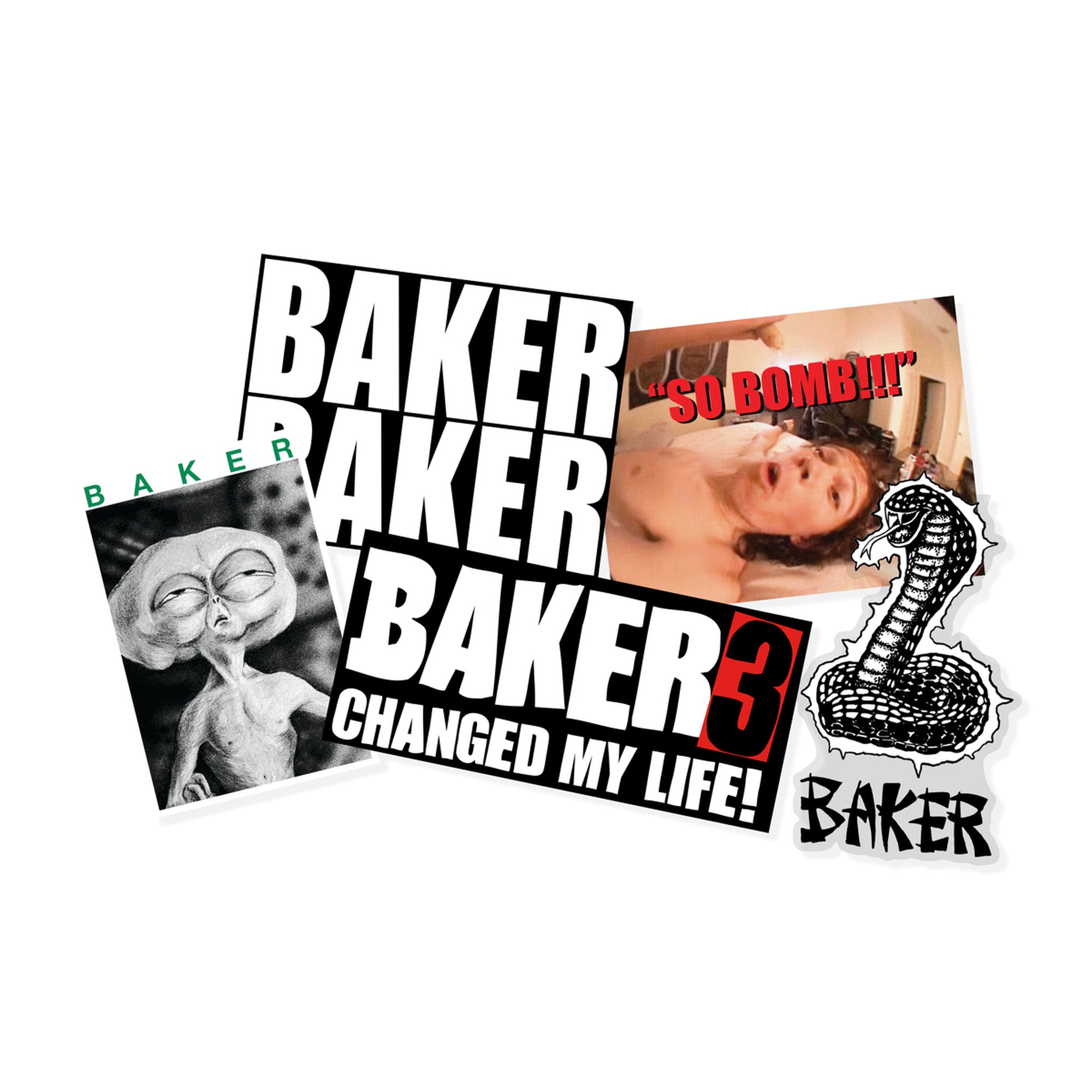 Baker So Bomb!!! Sticker