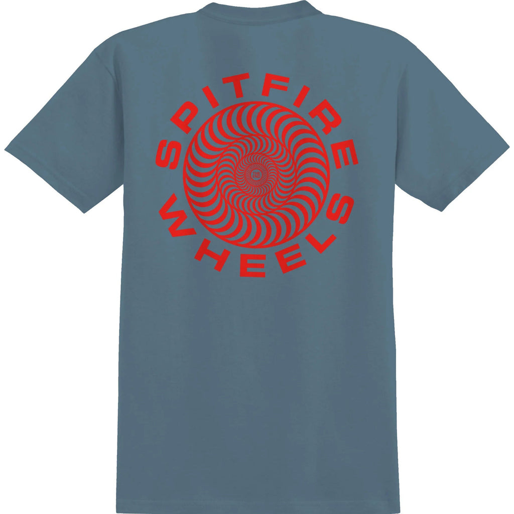 Spitfire Classic '87 Swirl Slate Red T-Shirt