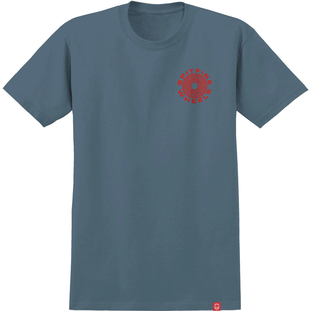 Spitfire Classic '87 Swirl Slate Red T-Shirt