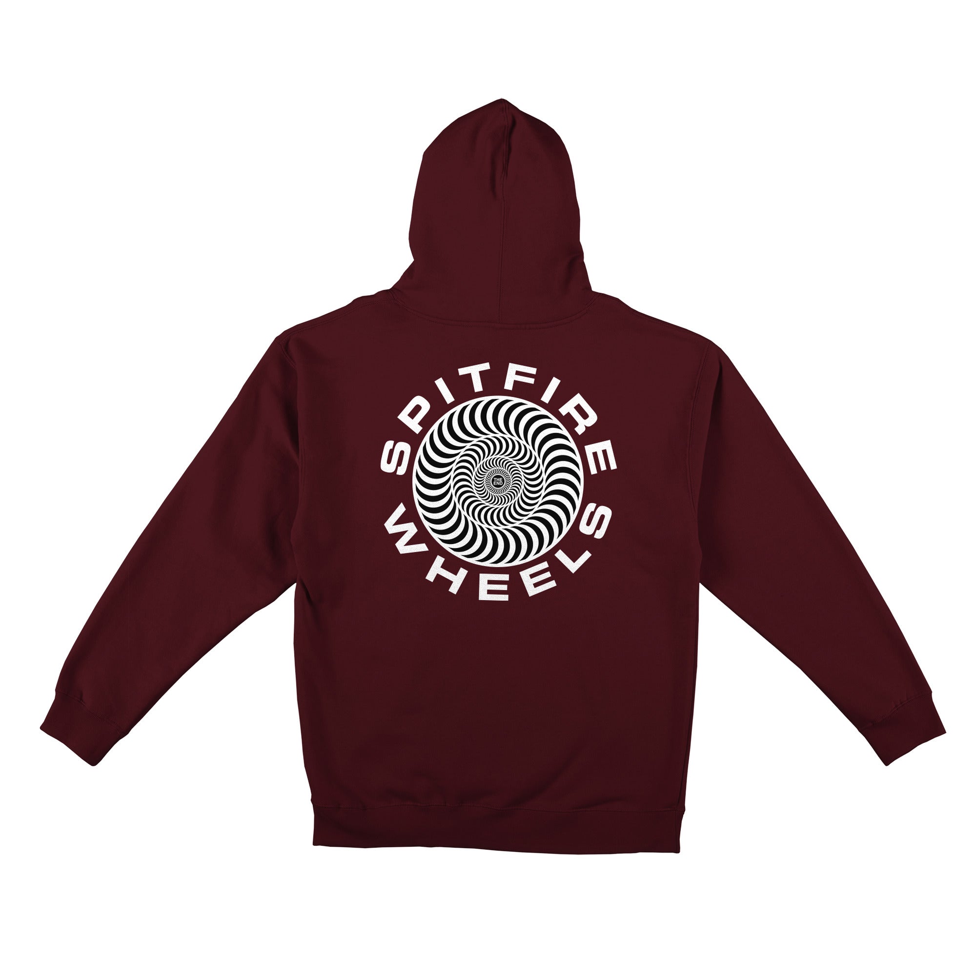 Spitfire Classic '87 Swirl Maroon w/ White Hoodie