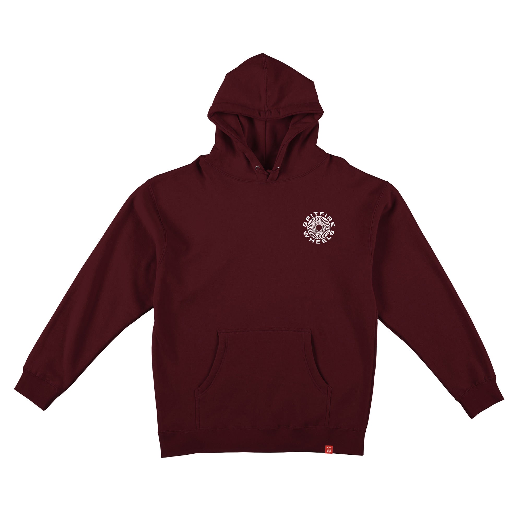 Spitfire Classic '87 Swirl Maroon w/ White Hoodie
