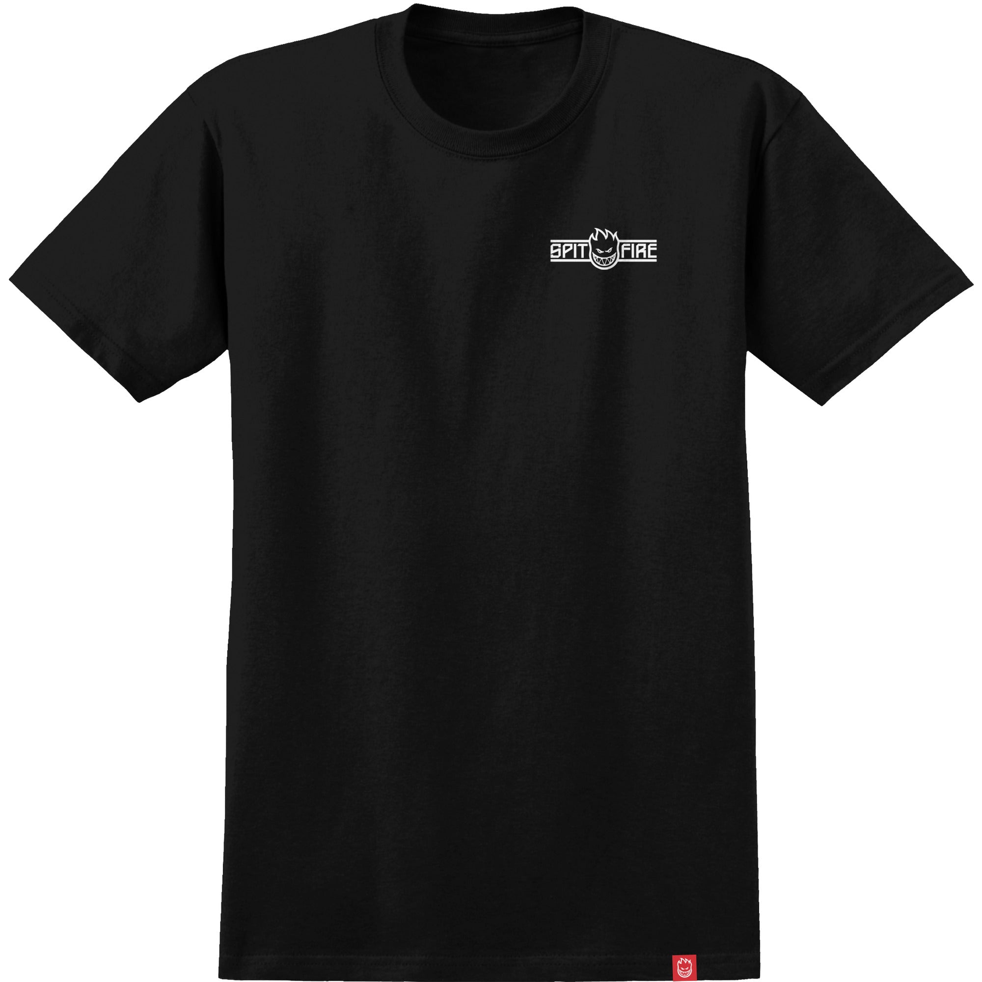Spitfire LTB Arch II S/S Black w/ White T-Shirt