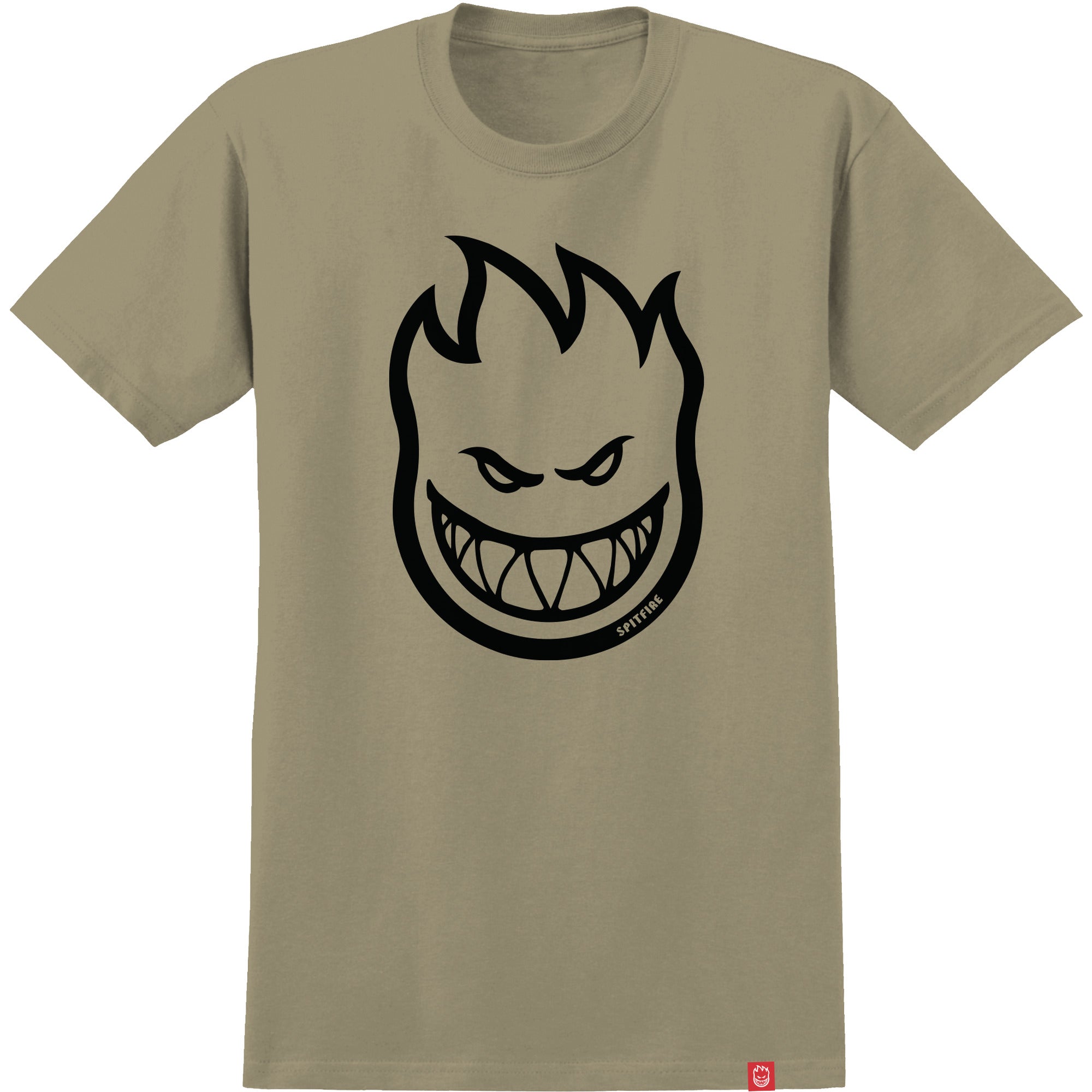 Spitfire Bighead Sand/Black T-Shirt