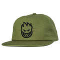 Spitfire Bighead Olive Black Snapback Hat