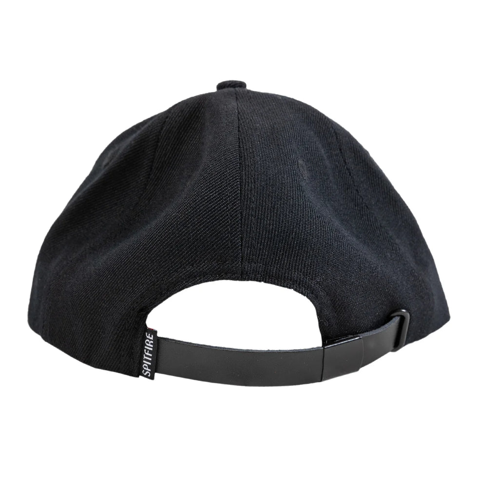 Spitfire Old E Arch Black / Red / Green Strapback Hat