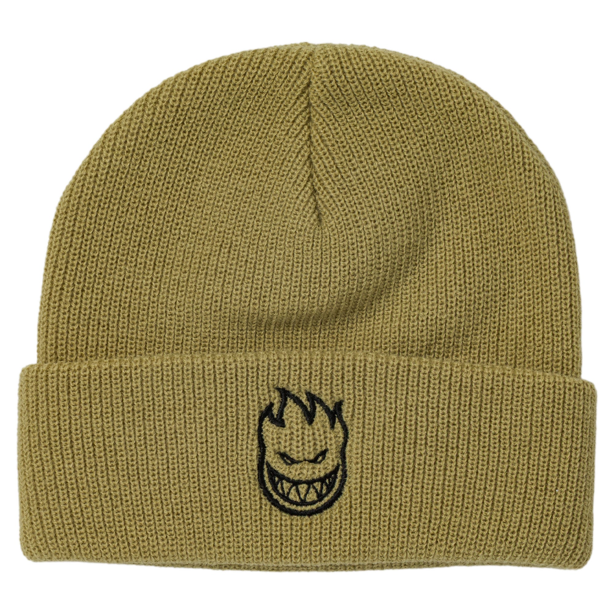 Spitfire Bighead Khaki Black Cuff Beanie