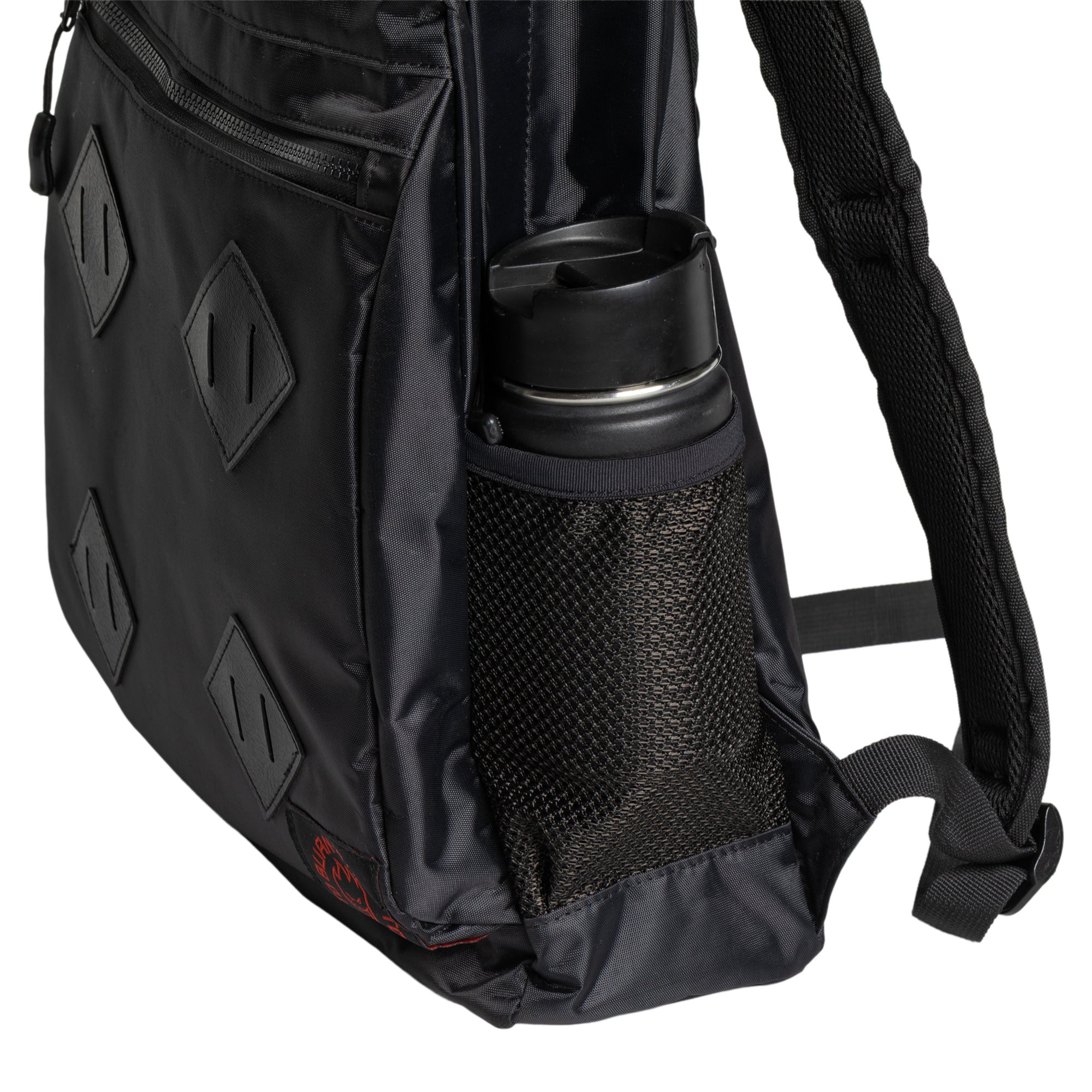 Spitfire Live To Burn Arch Black White Red Backpack