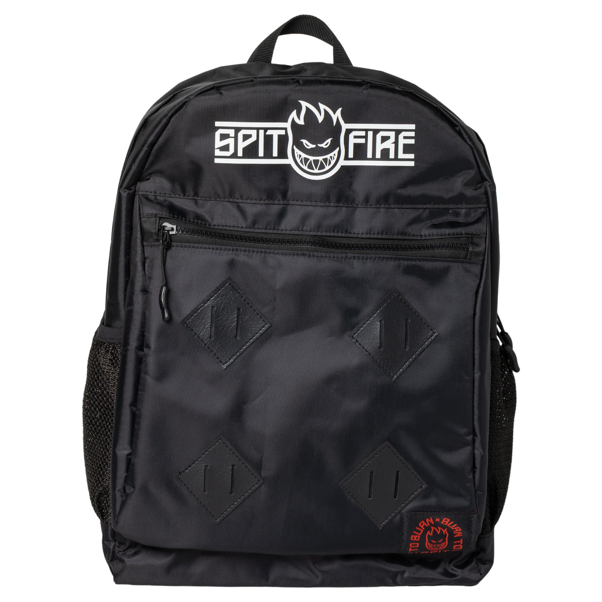 Spitfire Live To Burn Arch Black White Red Backpack