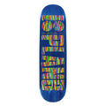Plan B Team OG Sheffey 8.25" x 32" Blue Multi Skateboard Deck
