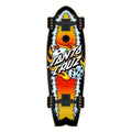 Santa Cruz Flaming Dice Dot 8.81" x 27.69" Shark Cruiser Complete Skateboard Deck