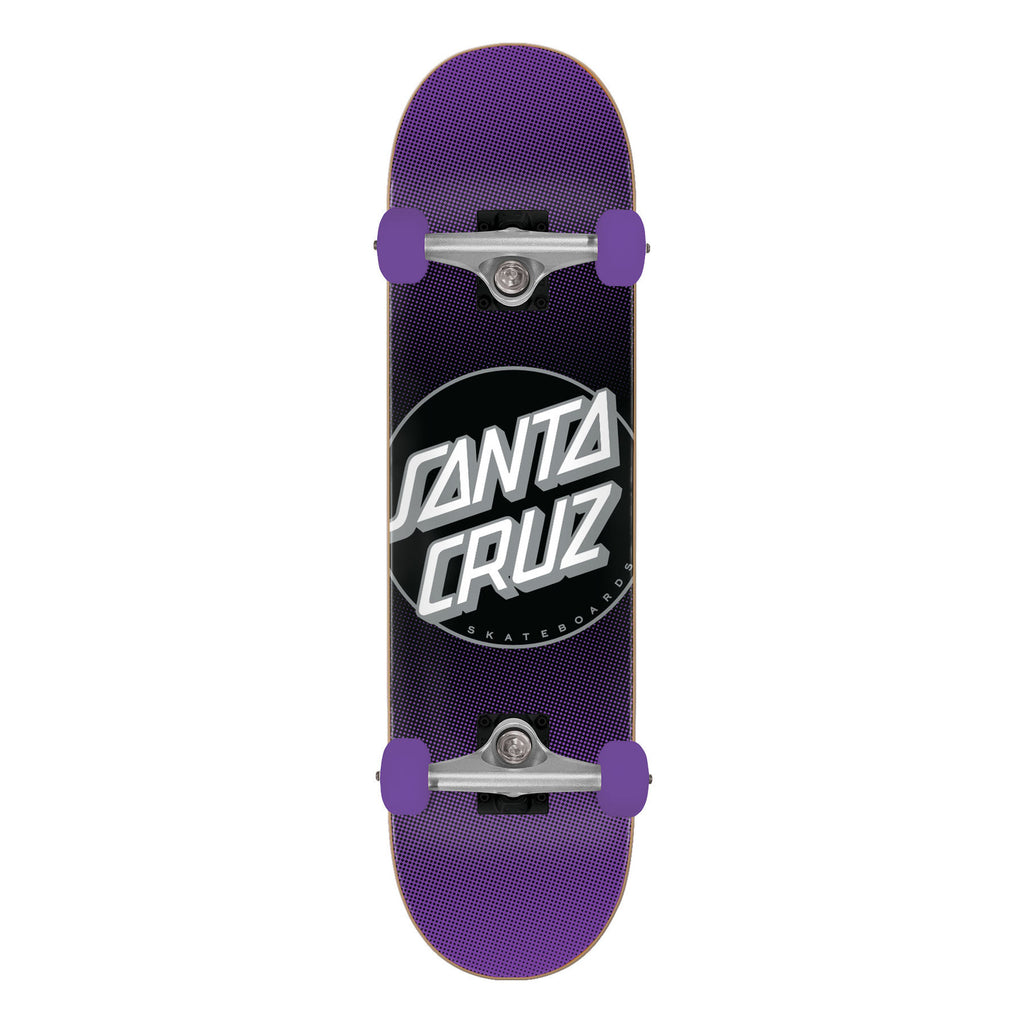 Santa Cruz Other Dot Gradient Full 8" x 31.25" Purple Complete Skateboard Deck