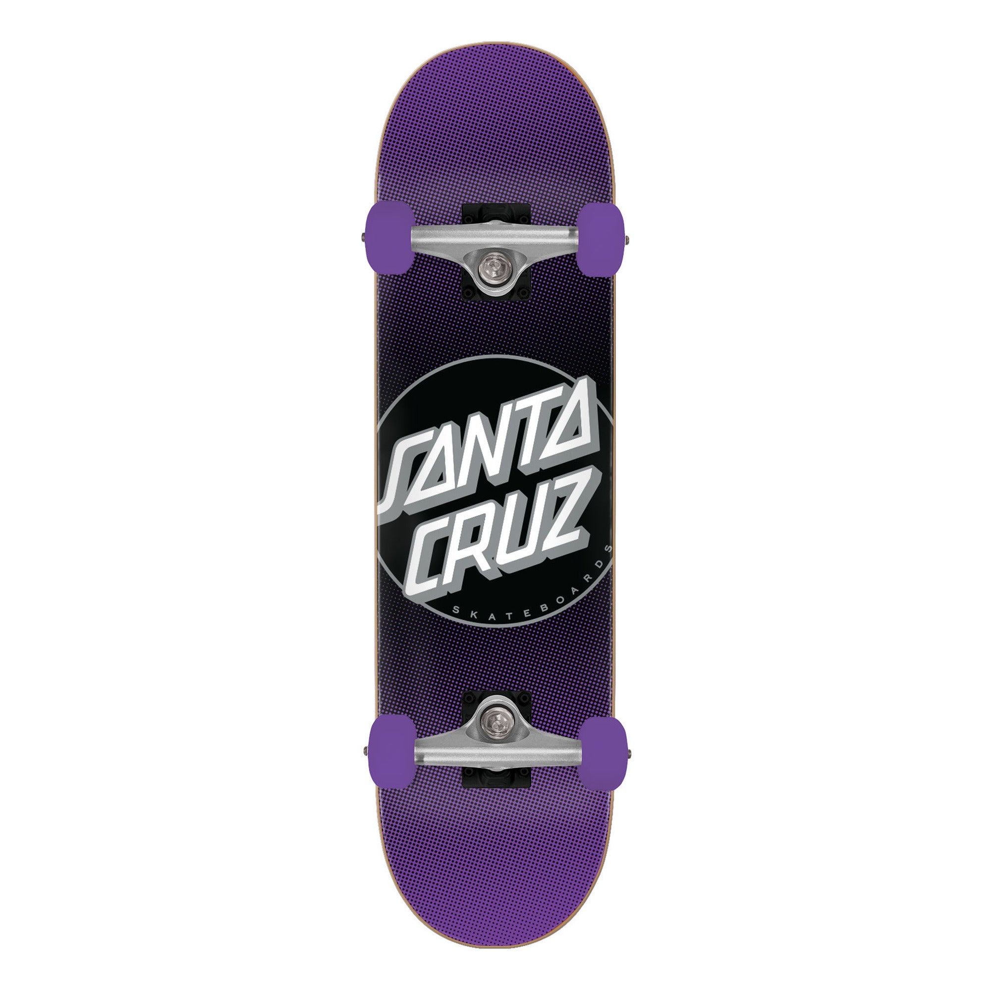 Santa Cruz Other Dot Gradient Full 8" x 31.25" Purple Complete Skateboard Deck