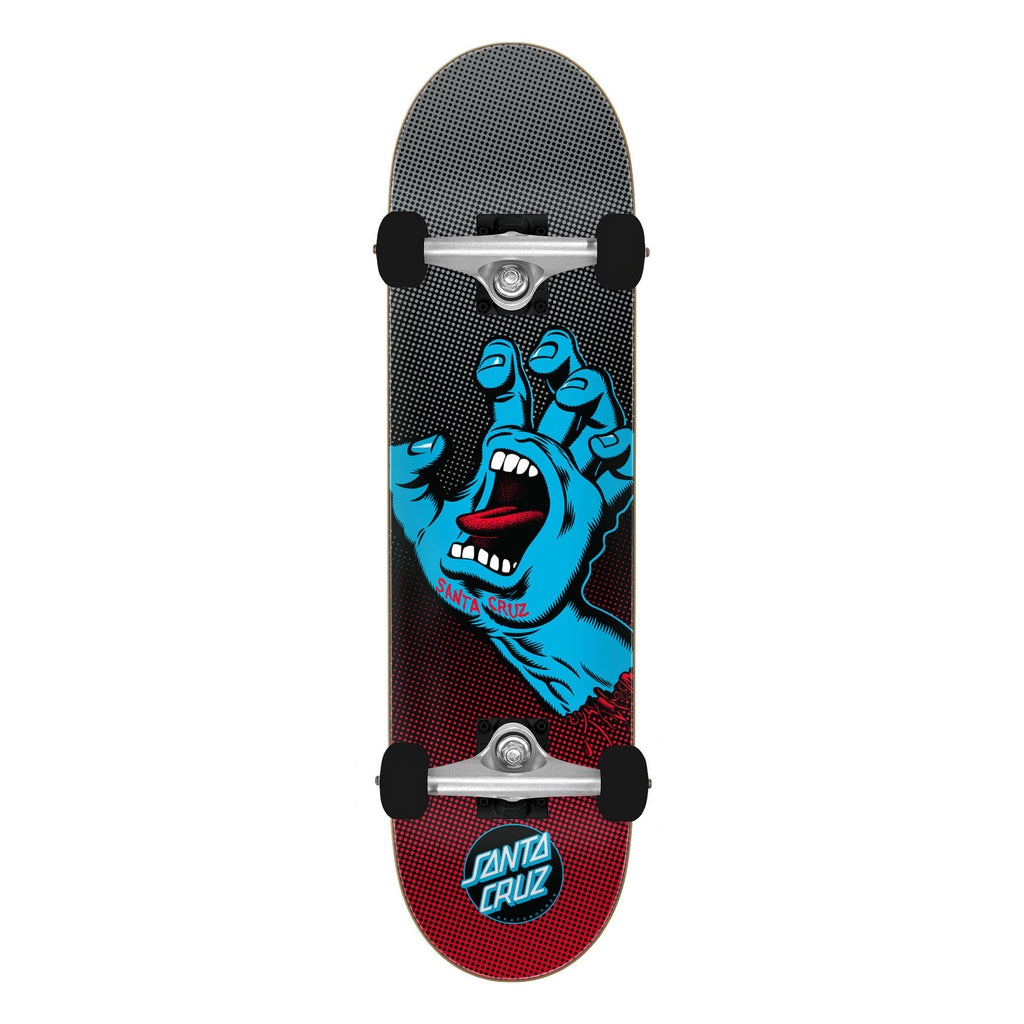Santa Cruz Screaming Hand Fade Large 8.25" x 31.5" Complete Skateboard Deck
