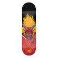 Santa Cruz x Stranger Things Hellfire Club 8.25" x 31.8" GITD Skateboard Deck