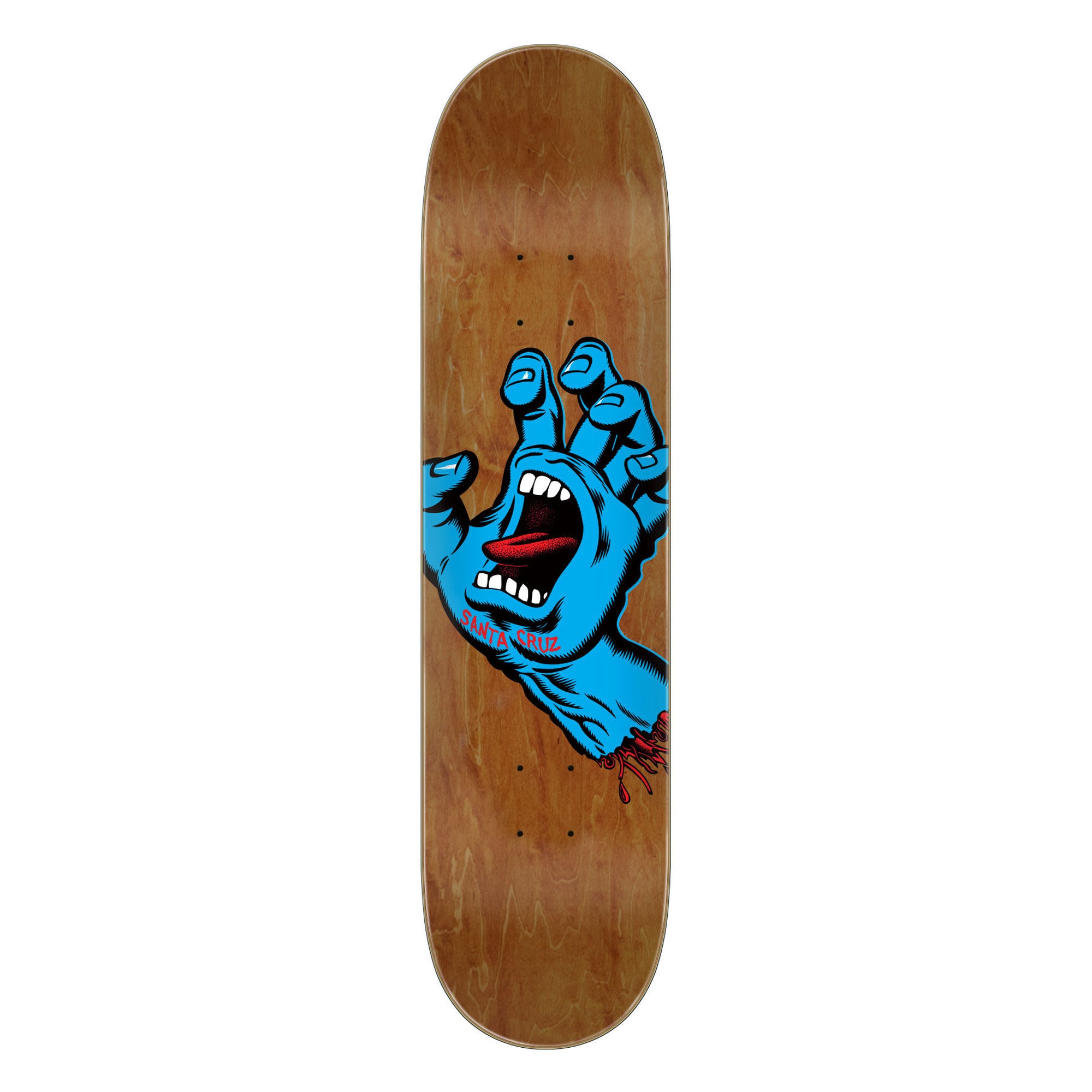 Santa Cruz Screaming Hand 7.25" x 29.9" Skateboard Deck