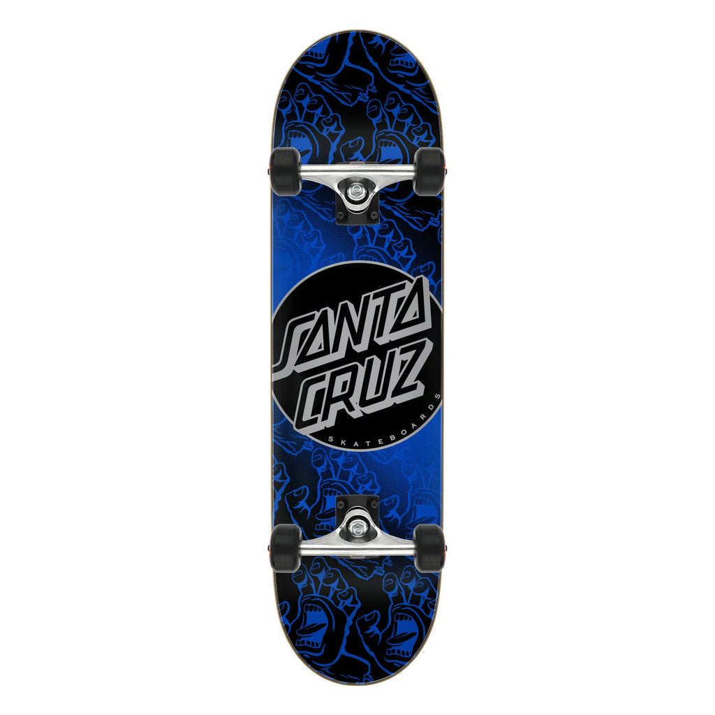 Santa Cruz Other Dot Hands 8.25" x 31.5' Large Complete Skateboard Deck