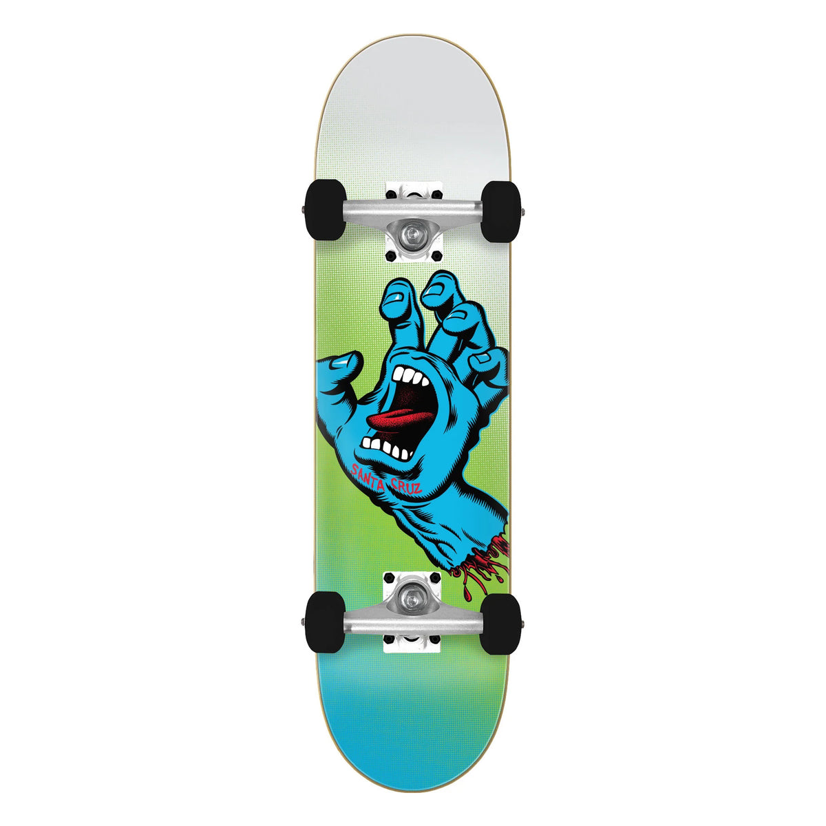 Santa Cruz Screaming Hand Fade 8" x 31.25" Complete Skateboard Deck