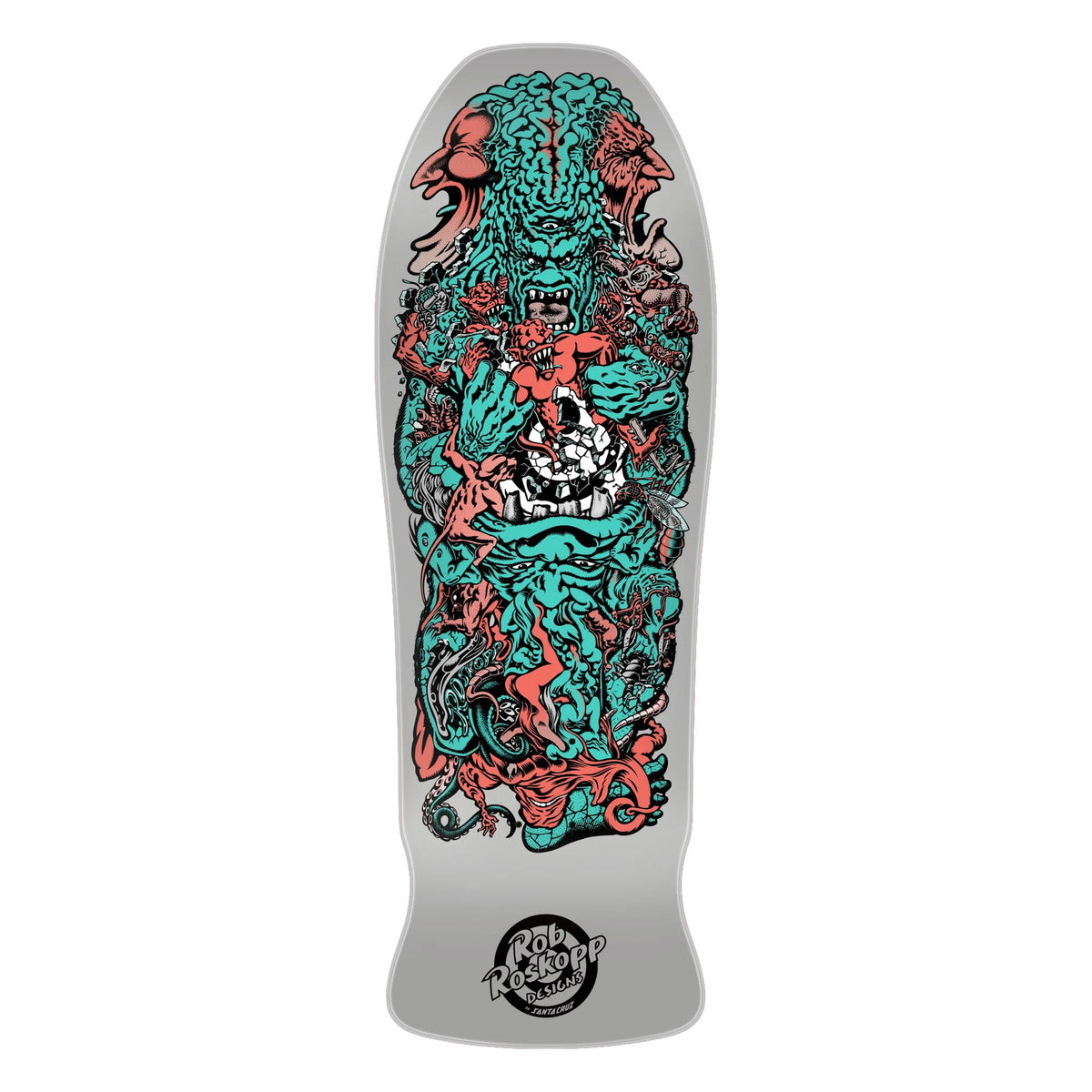 Santa Cruz Roskopp 5 Reissue 10.22" x 30.282" Skateboard Deck