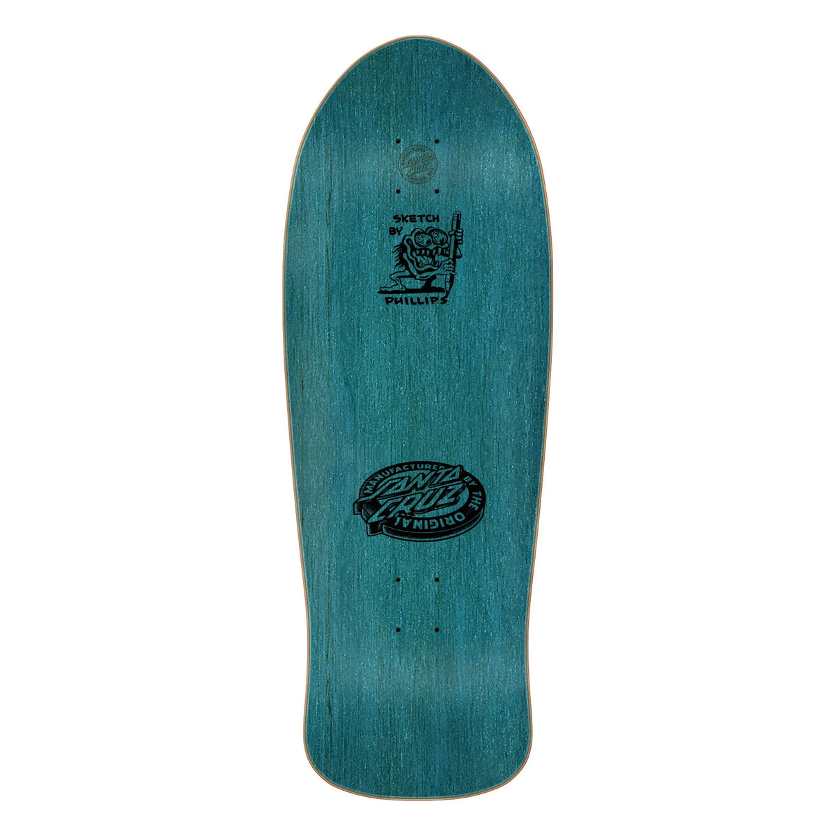 Santa Cruz Natas Sketch Panther Reissue 10.54" x 30.14" Skateboard Deck