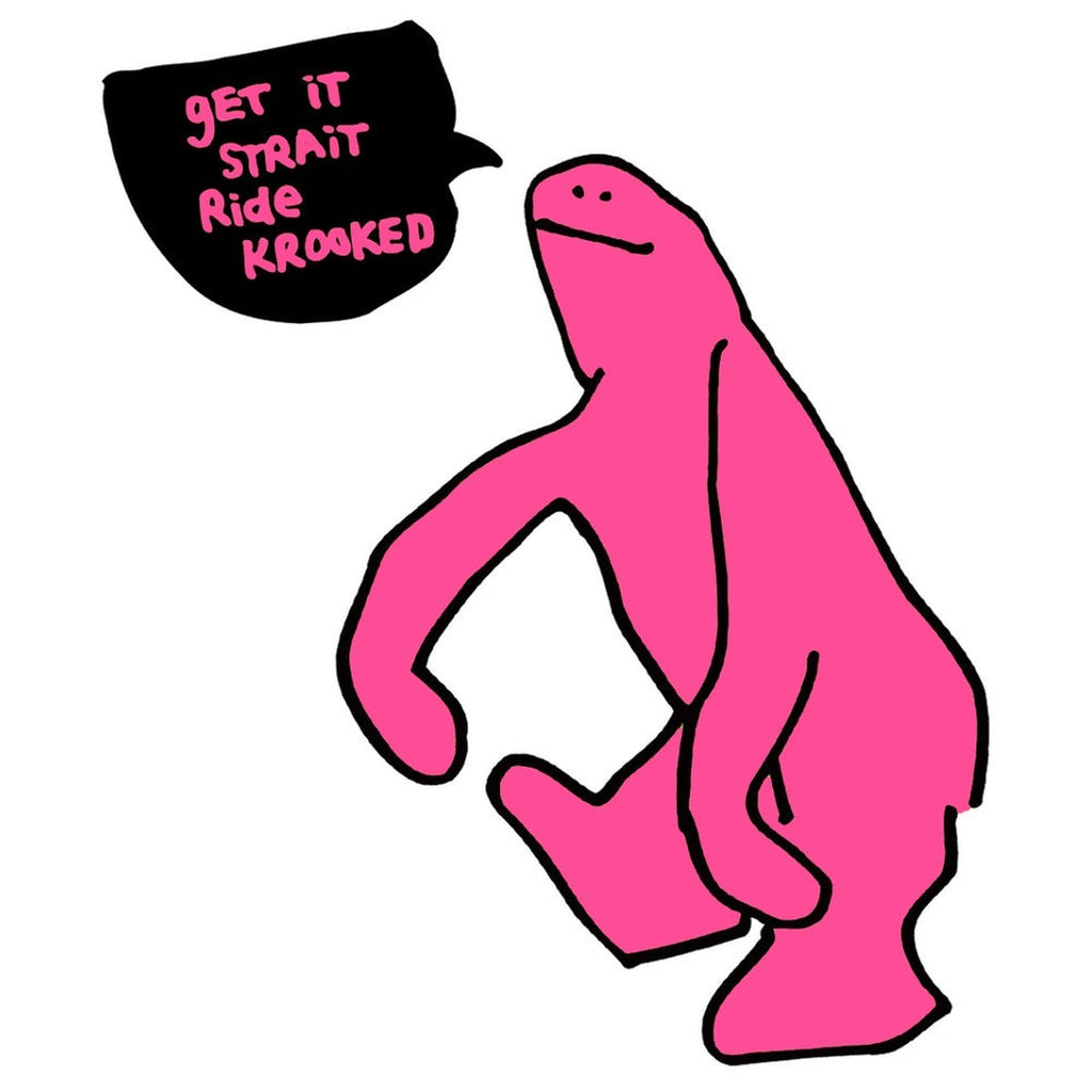 Krooked Get It Straight Medium Sticker