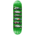 Real Ishod Wair Skate Shop Day 8.25" x 31.8" Green Skateboard Deck