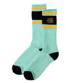 Antihero Outline Green Yellow Black Socks