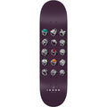 Real Ishod Wair Jewelry 8.25" x 31.8" Purple Skateboard Deck