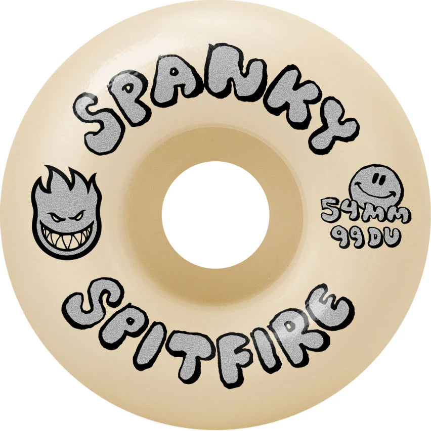 Spitfire F4 (Formula Four) 99D Classic Spanky Happy 54mm Skateboard Wheels
