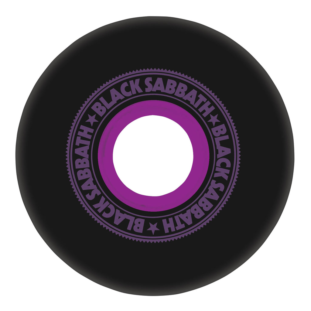 OJ Wheels x Black Sabbath Paranoid Super Juice 60mm 78a Black Skateboard Wheels
