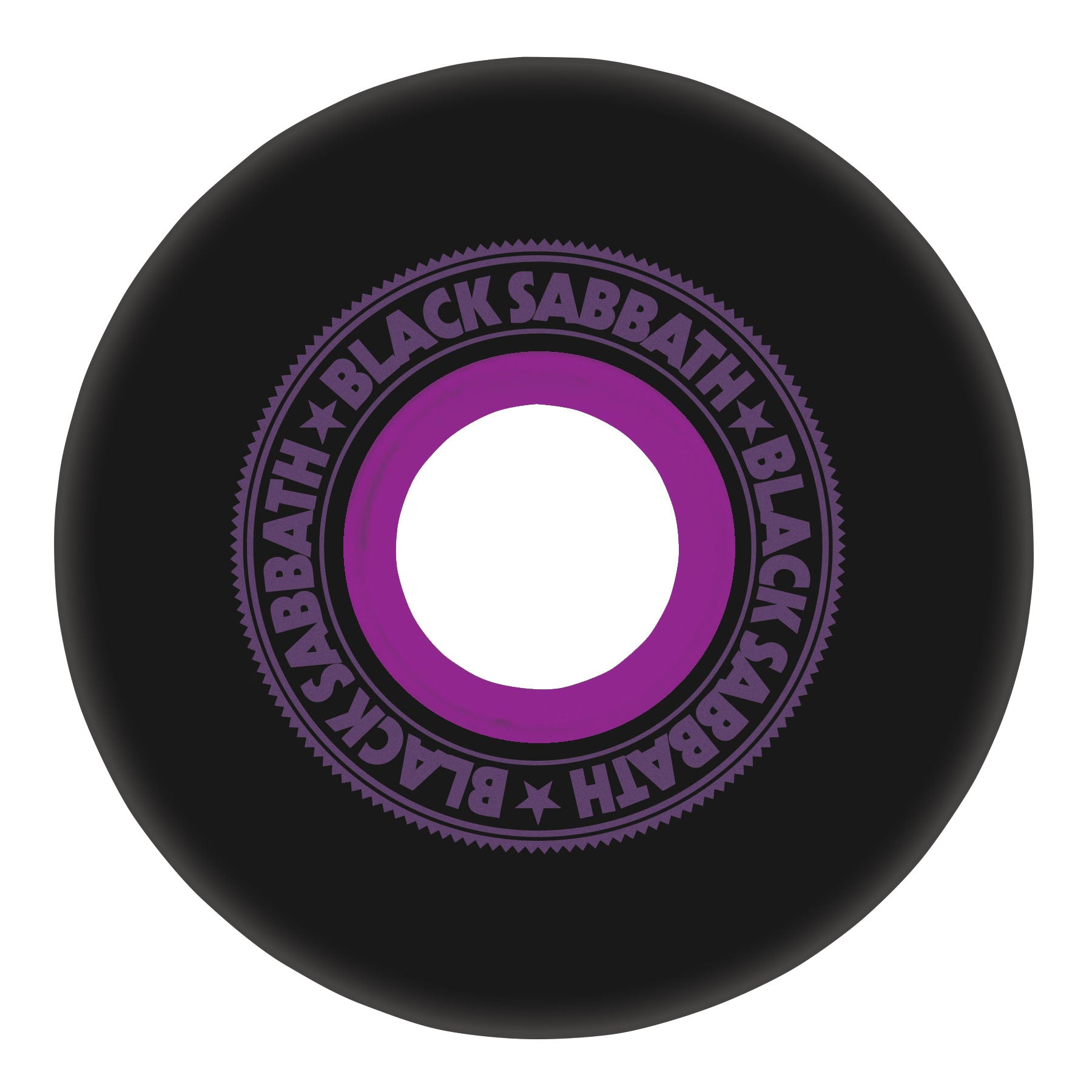 OJ Wheels x Black Sabbath Paranoid Super Juice 60mm 78a Black Skateboard Wheels
